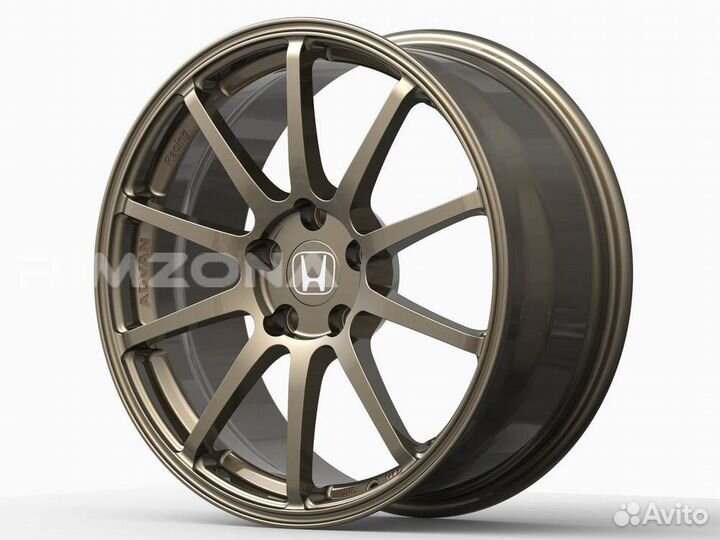 Кованый диск RZ forged в стиле advan R18 5X114.3