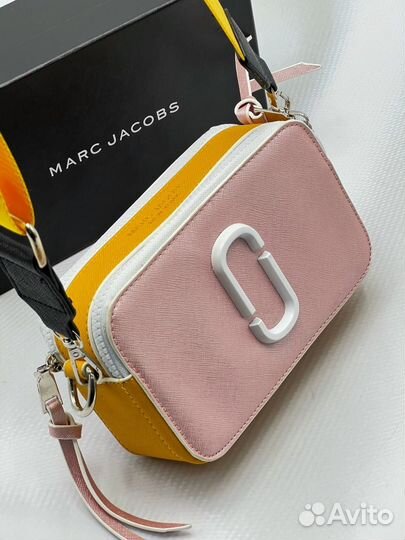 Сумка Marc Jacobs Logo Strap Snapshot/сумка/клатч