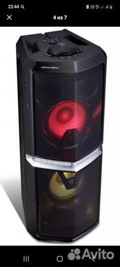 Музыкальный центр lg с караоке