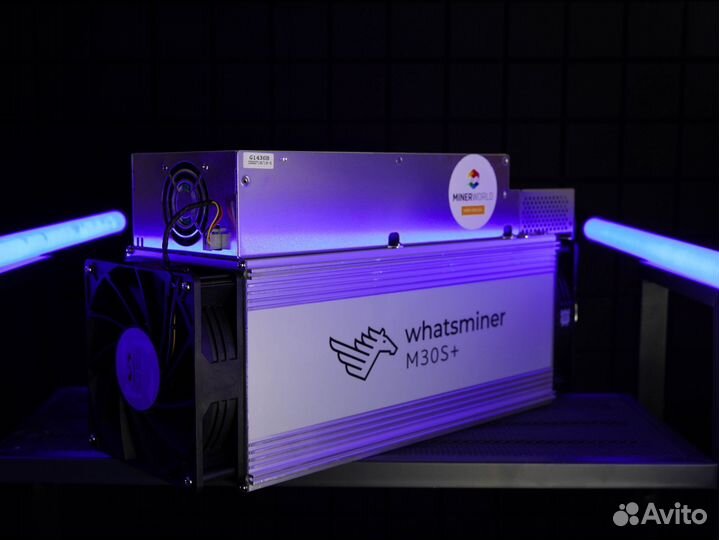Майнер Вотсмайнер MicroBT m30s+ 100t NEW