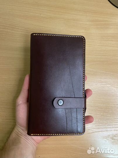 Портмане (клатч) из натуральной кожи