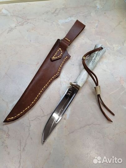 Нож охотничий шкуродёр ручной работы