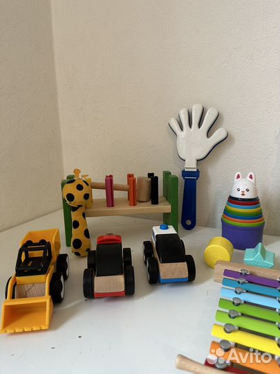 Игрушки пакетом Ikea,chicco,детский мир