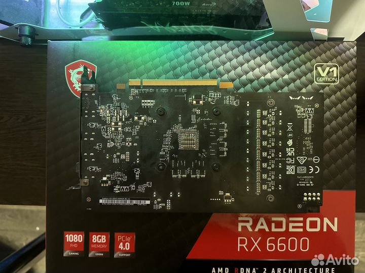 Видеокарта AMD radeon rx 6600 8gb