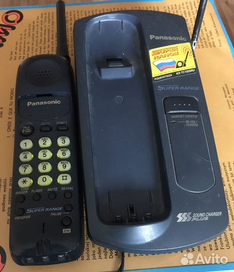 Радиотелефон panasonic kx tc1005