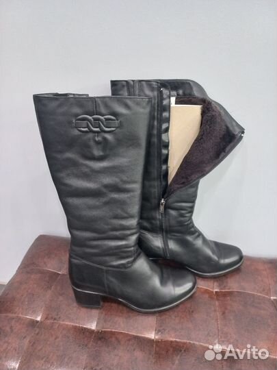 Сапоги женские зимние натуральная кожа 41
