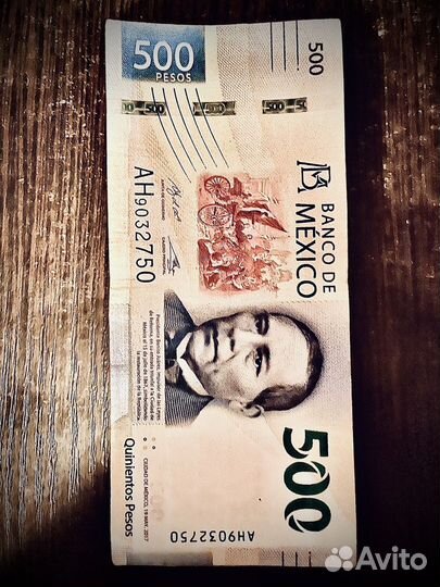 Мексиканская валюта Пэсо
