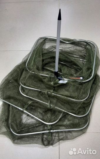 Садок 2,5м. квадратный (алюмин. кольца, капрон)