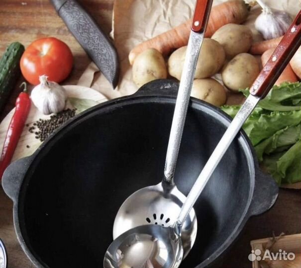 Кaзaн чугунный 8 л