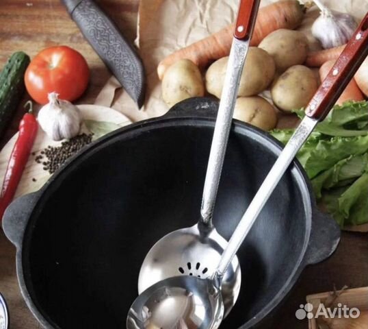 Кaзaн чугунный 8 л