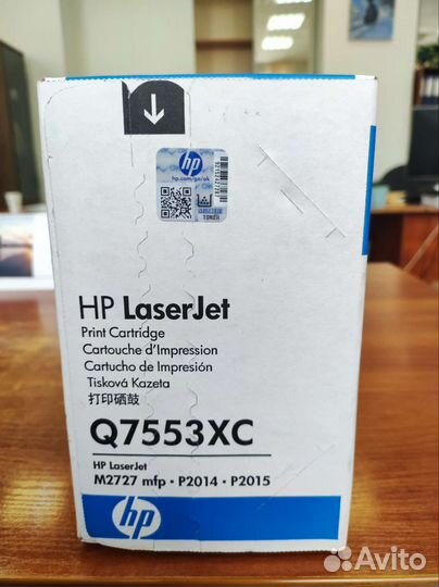 Картридж hp laserJet q7553xc