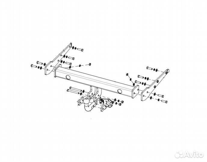 Фаркоп на Volkswagen Transporter