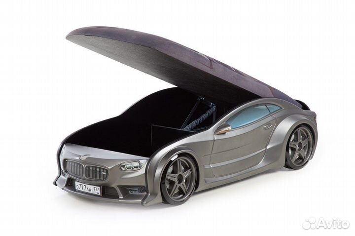 Кровать - машина с подсветкой