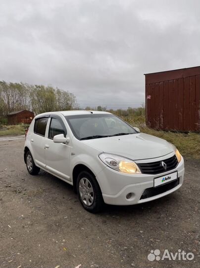 Renault Sandero 1.6 МТ, 2012, 206 500 км