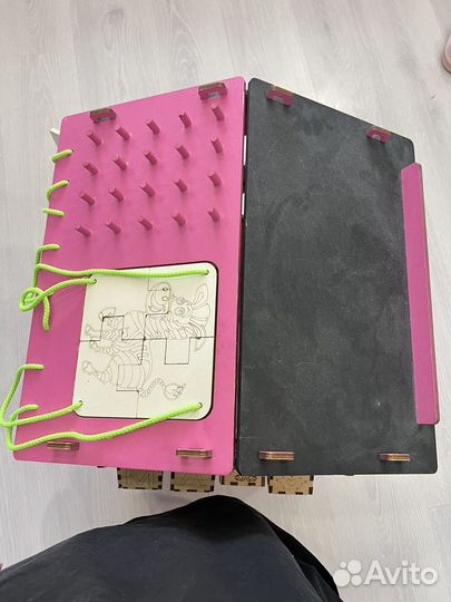 Бизиборд домик большой