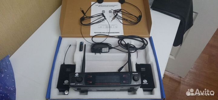 Noir-audio безпроводные головные микрофоны