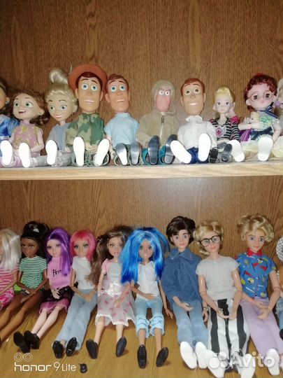 Куклы toy story, moxie teenz, barbie, ken
