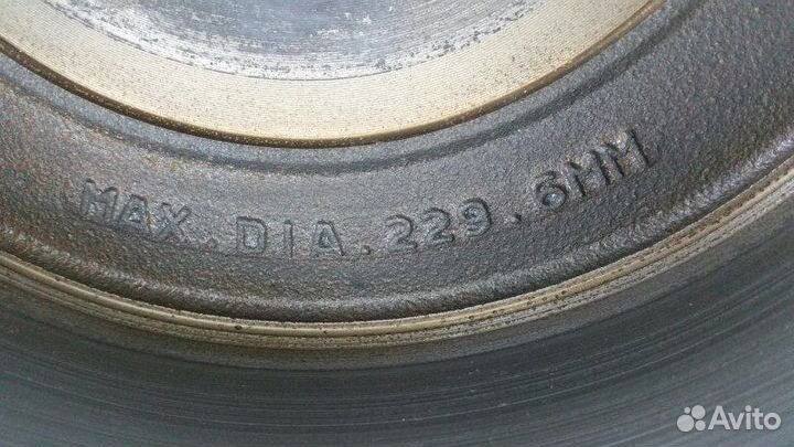 Тормозной барабан задний Toyota Corolla Fielder