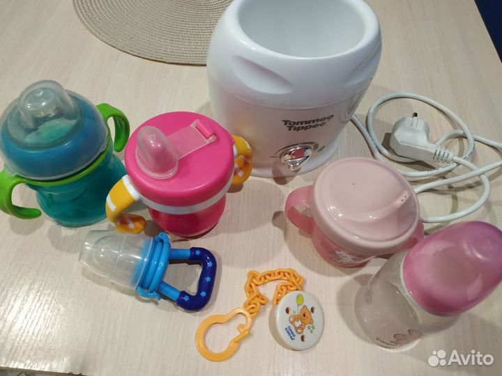 Поильники+ нагреватель бутылочек