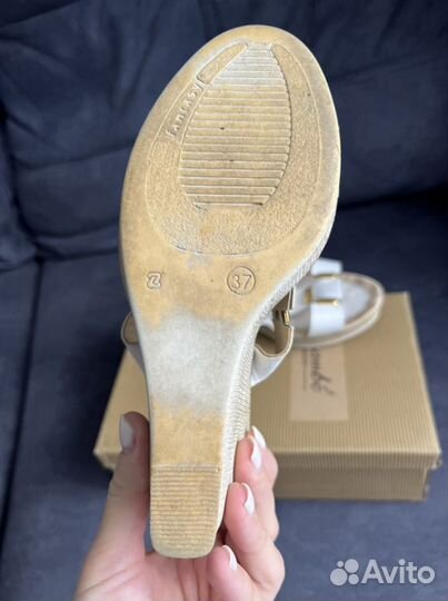 Сабо кожаные 37