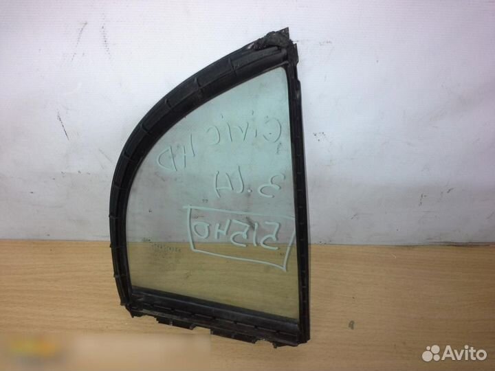 Стекло двери задней левой Honda Civic 4D 2006-2012