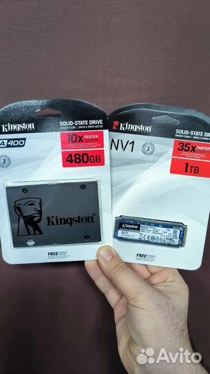 Kingston SSD sata/M2 120/480/1000GB