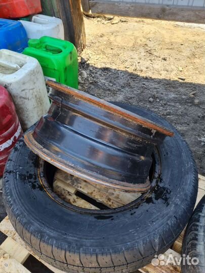 Диски штамповка R15 6139.7 hiace 2 шт