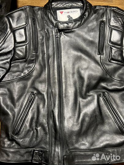 Мотокуртка кожаная мужская «Modeka» 54