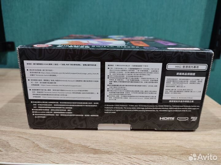 Nintendo Switch oled Pokemon Sсarlet&violet, 64 гб