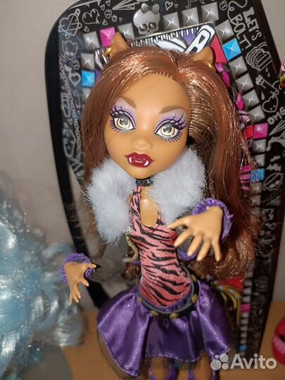Кукла Монстер Хай monster high Клодин базовая