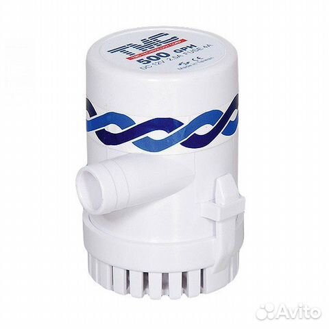 Насос осушительный 500GPH, 12В, модель R18