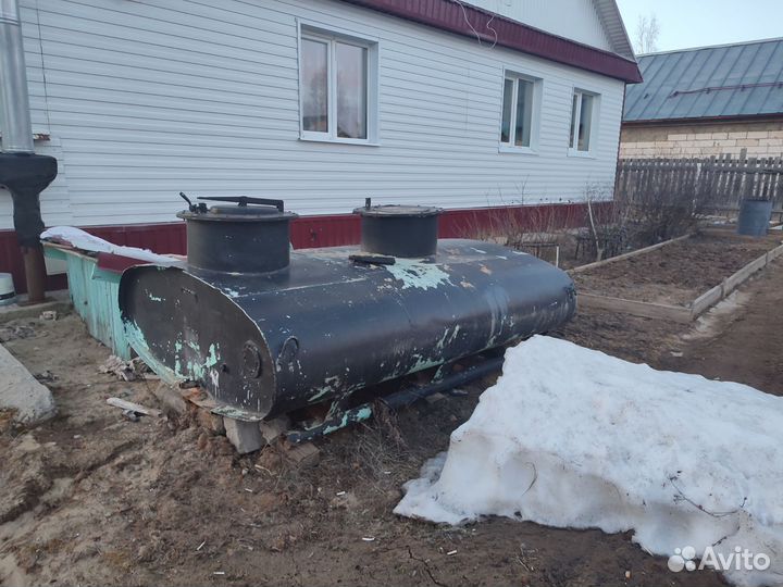 Бочка металлическая