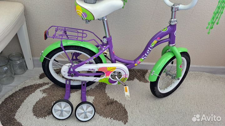 Детский велосипед 14 дюймов для девочки