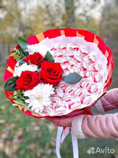 Съедобные букеты для женщин,мужчин и детей Каскара