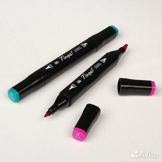 Набор двухсторонних маркеров для скетчинга