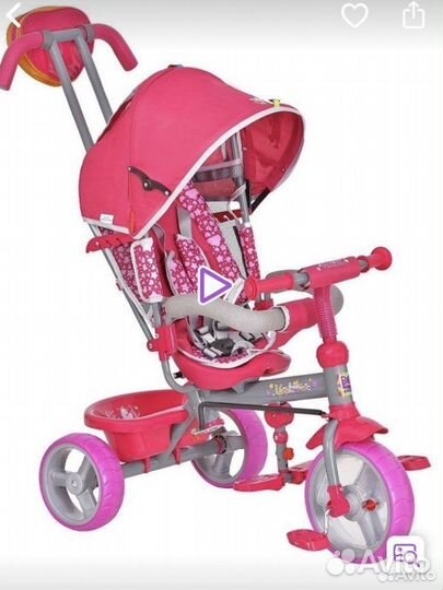 Детский велосипед с ручкой