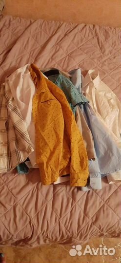 Рубашки школьные на мальчиков с 10 лет