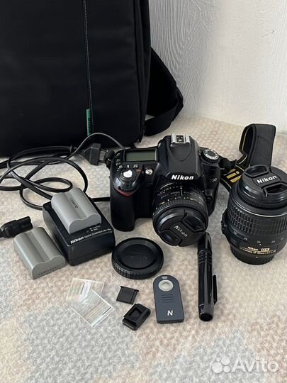 Фотоаппарат nikon d90, обьектив nikkon 50mm