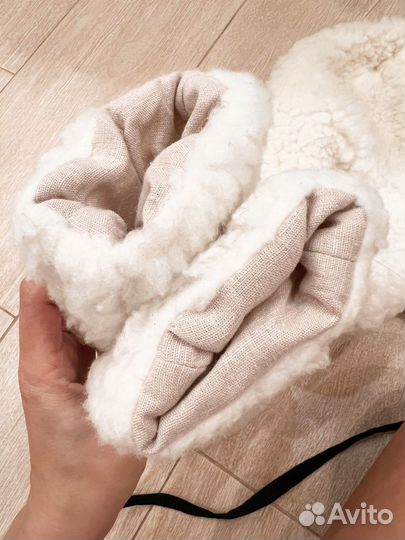 Ушанка и варежки country textile