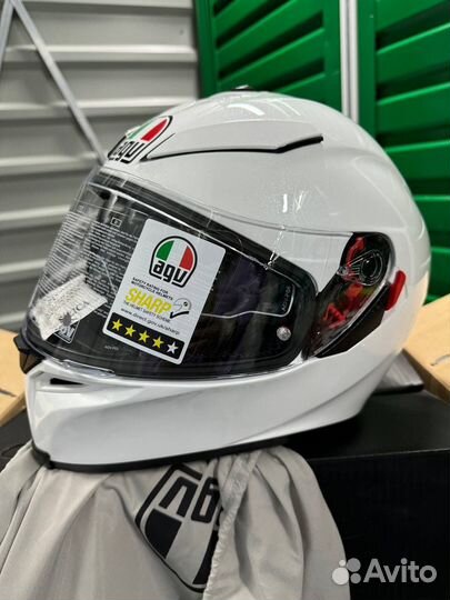 Мотошлем agv k5s white