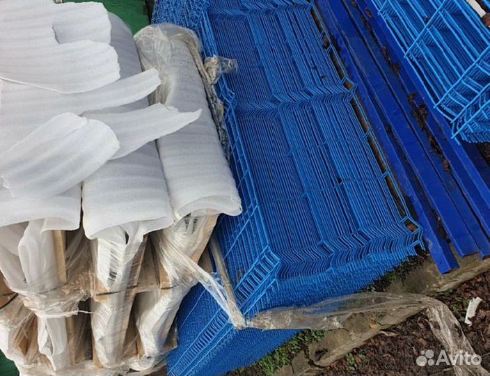 Сетка для забора 3d