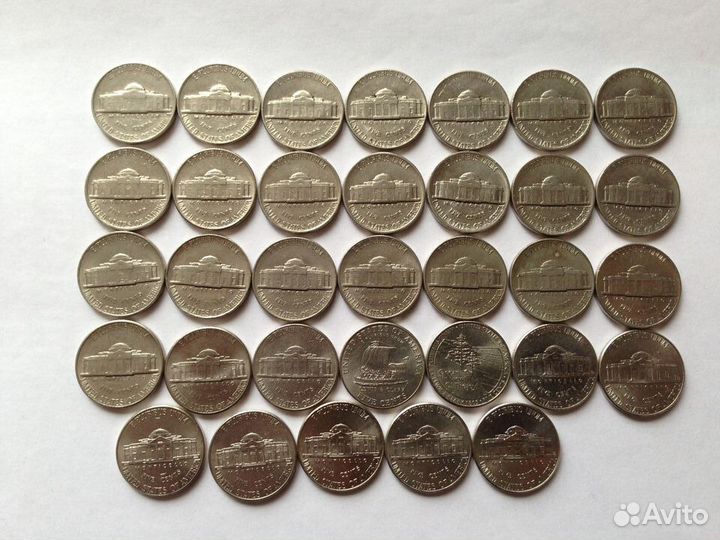 Монеты 1, 5, 10, 25 центов