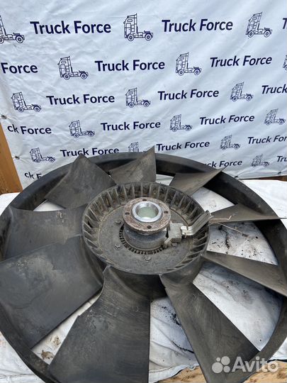 Вискомуфта MAN TGA с крыльчаткой