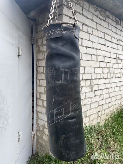 Боксерский мешок кожа