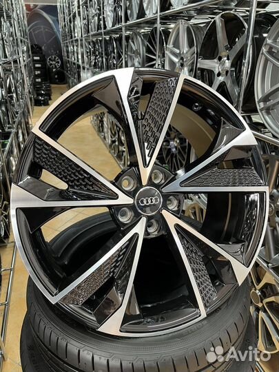 Диски литые R19 5*114.3 вертушки Audi RS стиль