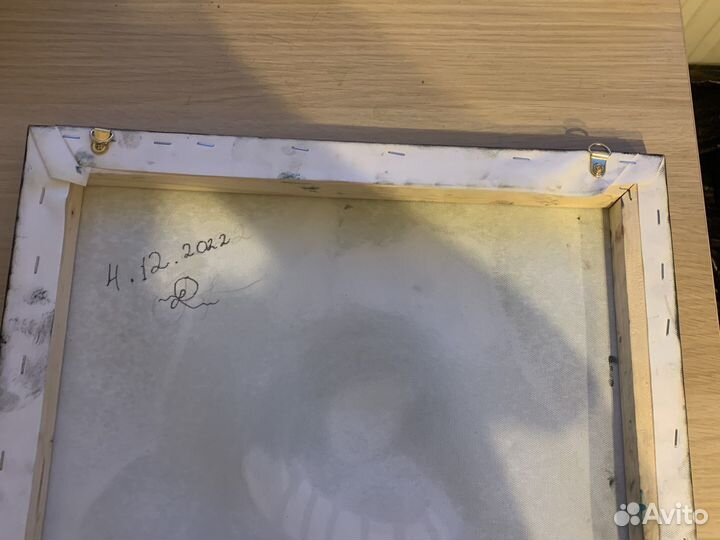 Картина акрилом на холсте