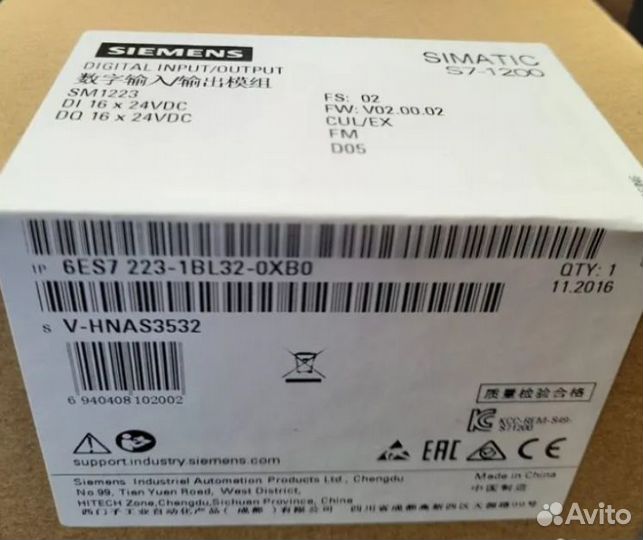 Simatic S7-1200 DI/DO 6ES7223-1BL32-0XB0