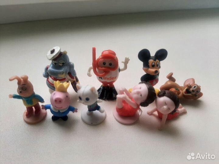 Игрушки из киндера, свит бокс 50+ шт