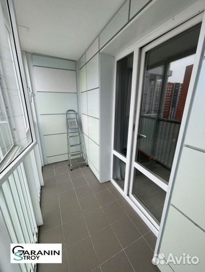 Остекление балконов с установкой