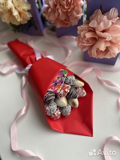 Клубничные букеты Казань